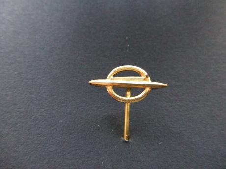 Opel Logo goudkleurig